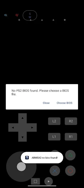 Screenshot of ARMSX2 Global